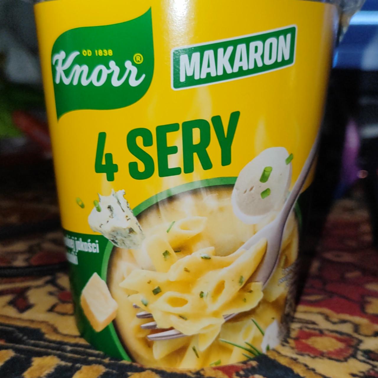 Zdjęcia - Makaron 4 sery Knorr