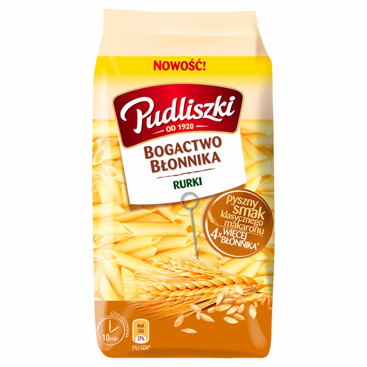 Zdjęcia - Pudliszki Bogactwo Błonnika Makaron rurki 500 g