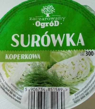 Zdjęcia - surówka koperkowa zaczarowany ogród