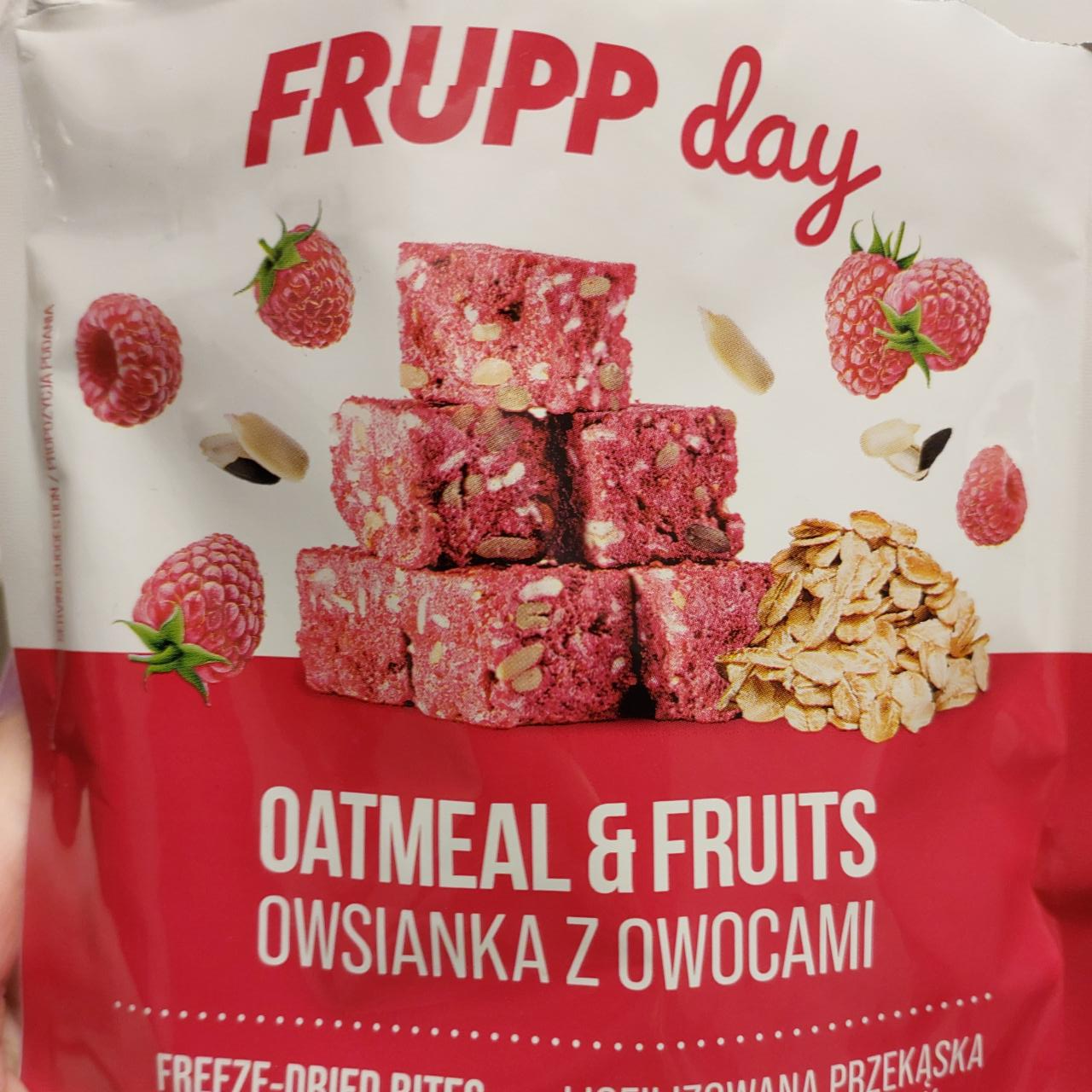 Zdjęcia - Oatmeal & Fruits Malina i Słonecznik Frupp day