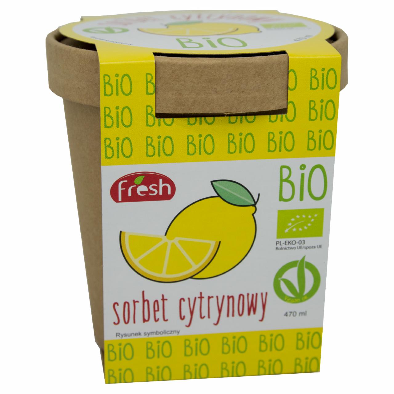 Zdjęcia - Bio sorbet cytrynowy 470 ml