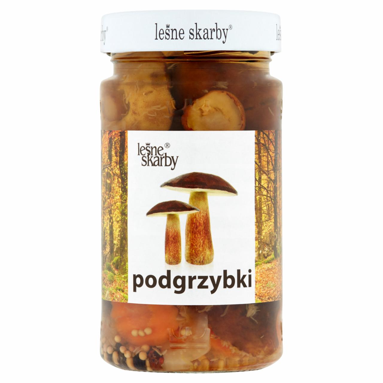 Zdjęcia - Leśne Skarby Podgrzybki marynowane całe 280 g