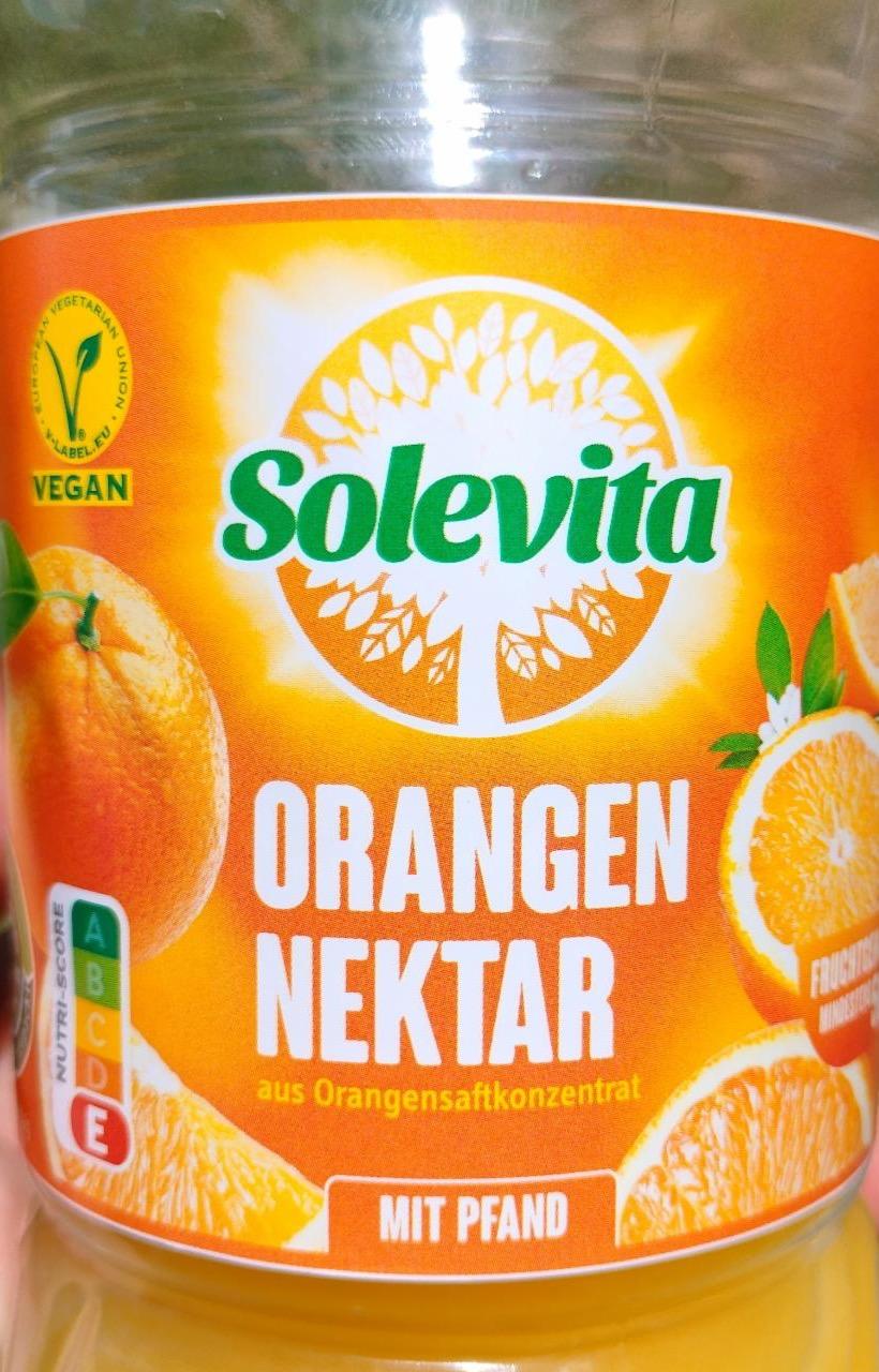 Zdjęcia - Orangen nektar mit pfand Solevita