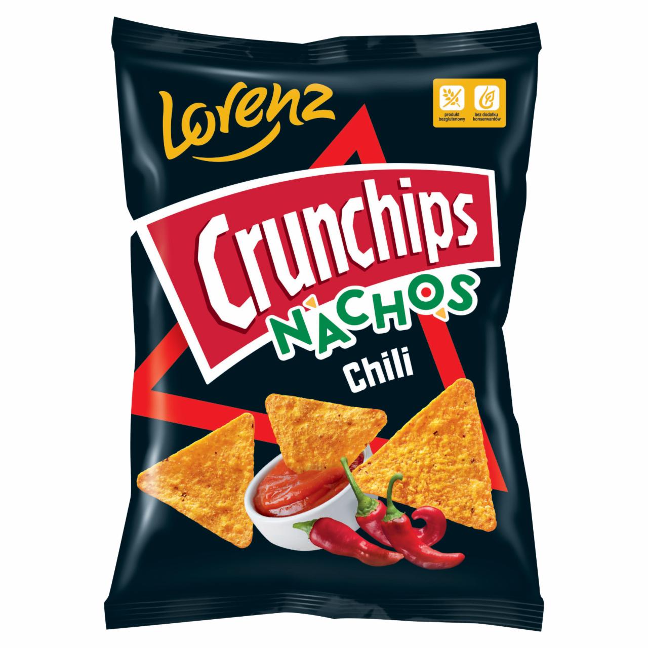 Zdjęcia - Crunchips Nachos chili 100 g