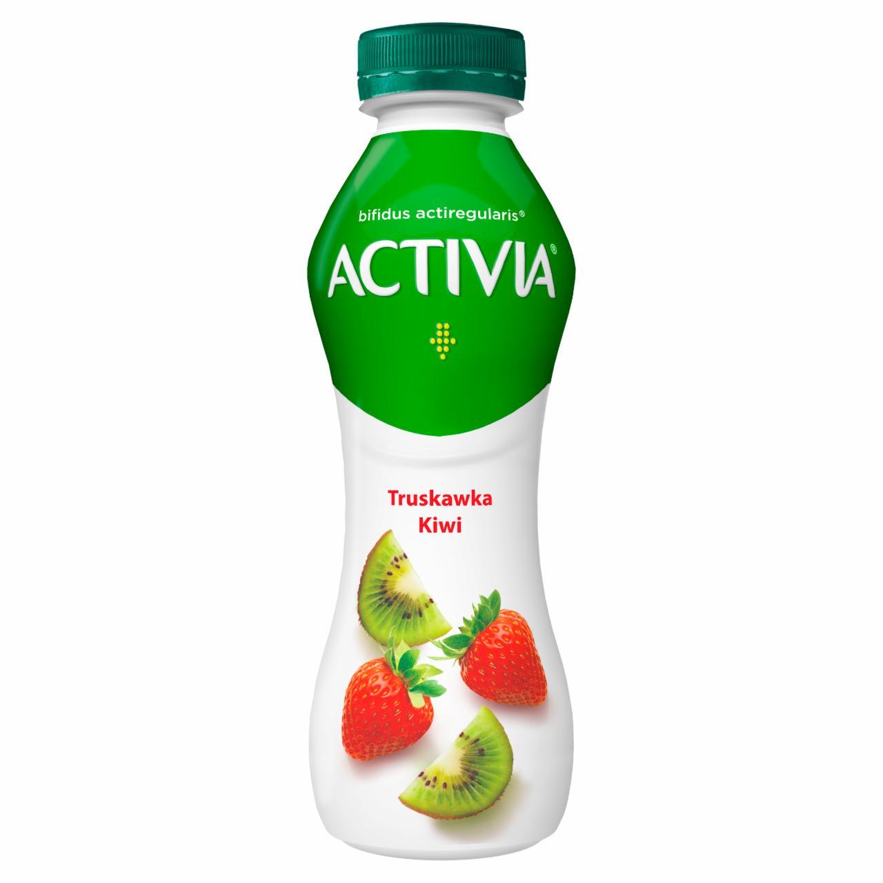 Zdjęcia - Jogurt truskawka kiwi Activia