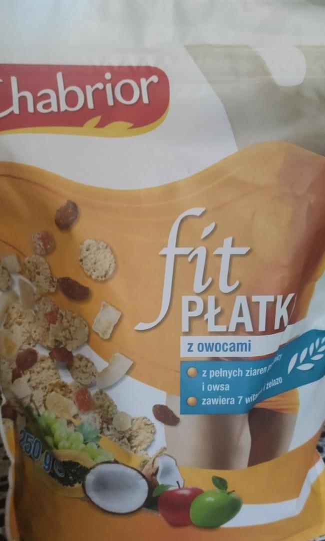 Zdjęcia - fit płatki z owocami Chabrior