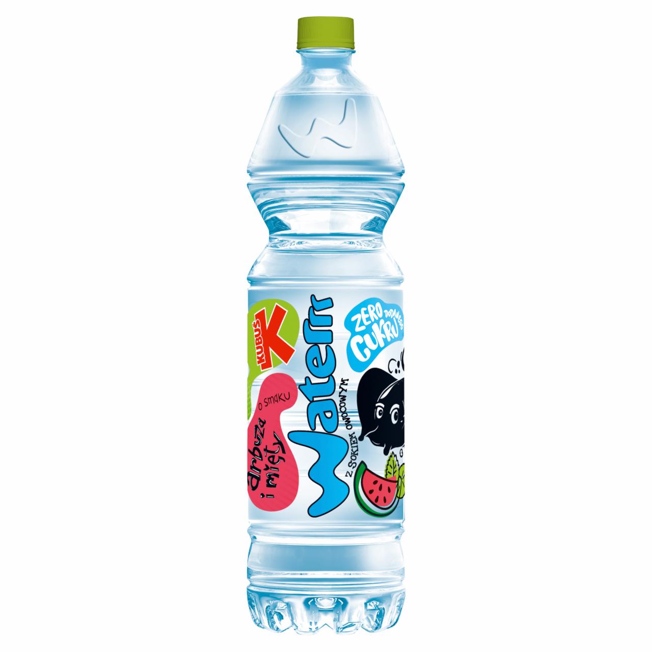 Zdjęcia - Waterrr napój o smaku arbuza i mięty Kubuś