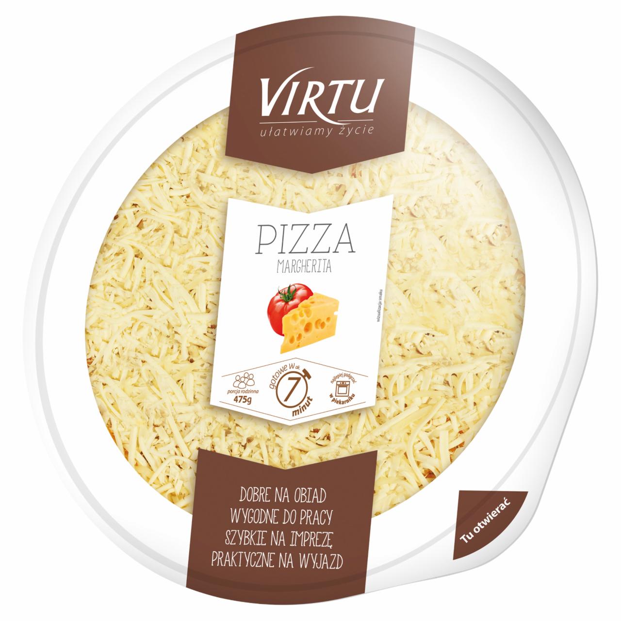 Zdjęcia - Virtu Pizza Margherita 475 g