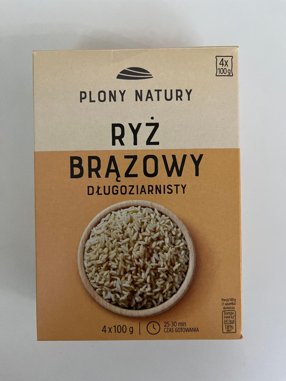 Zdjęcia - Ryż brązowy długoziarnisty Plony Natury