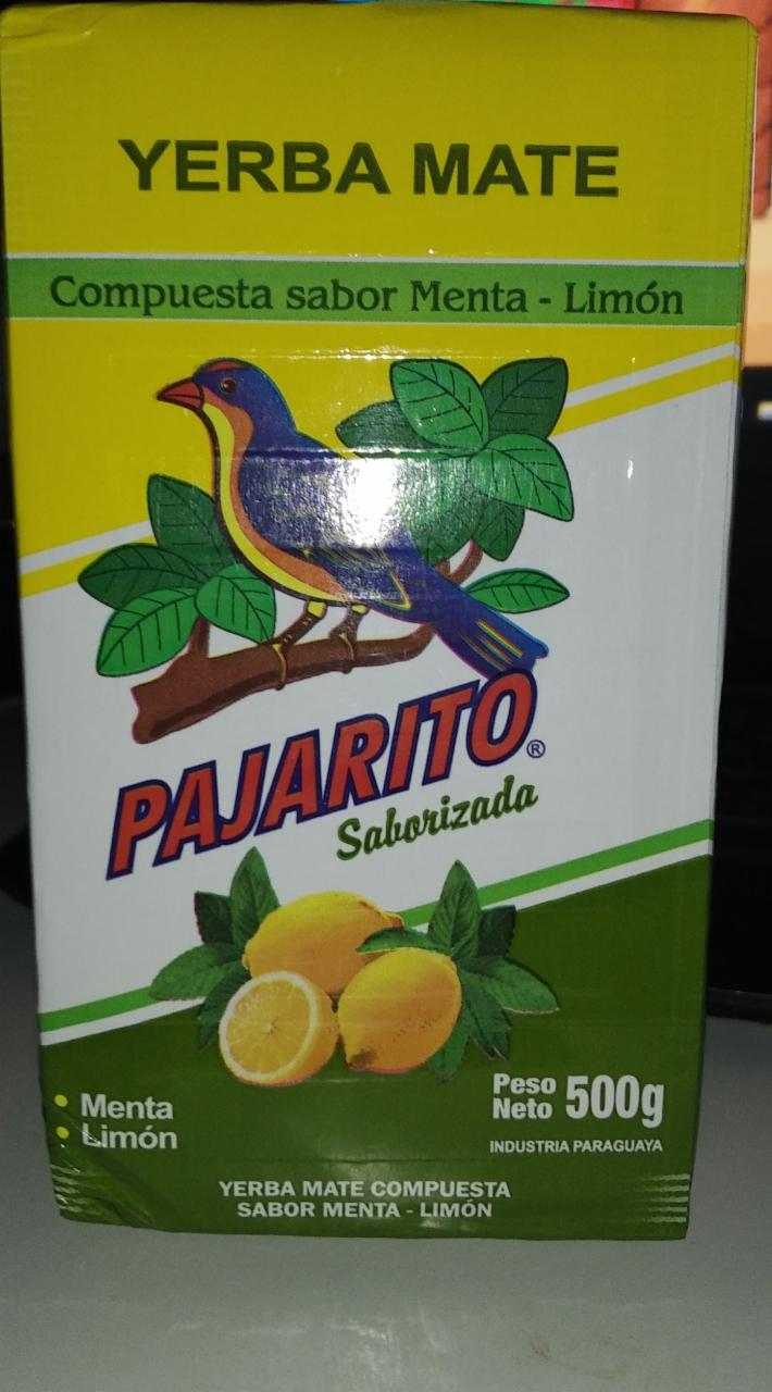 Zdjęcia - Yerba Mate Pajarito menta limon