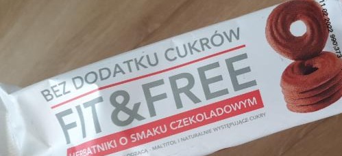 Zdjęcia - fit&free ciastka czekoladowe