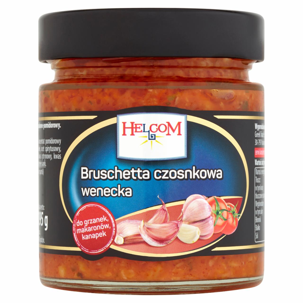 Zdjęcia - Helcom Bruschetta czosnkowa wenecka 195 g