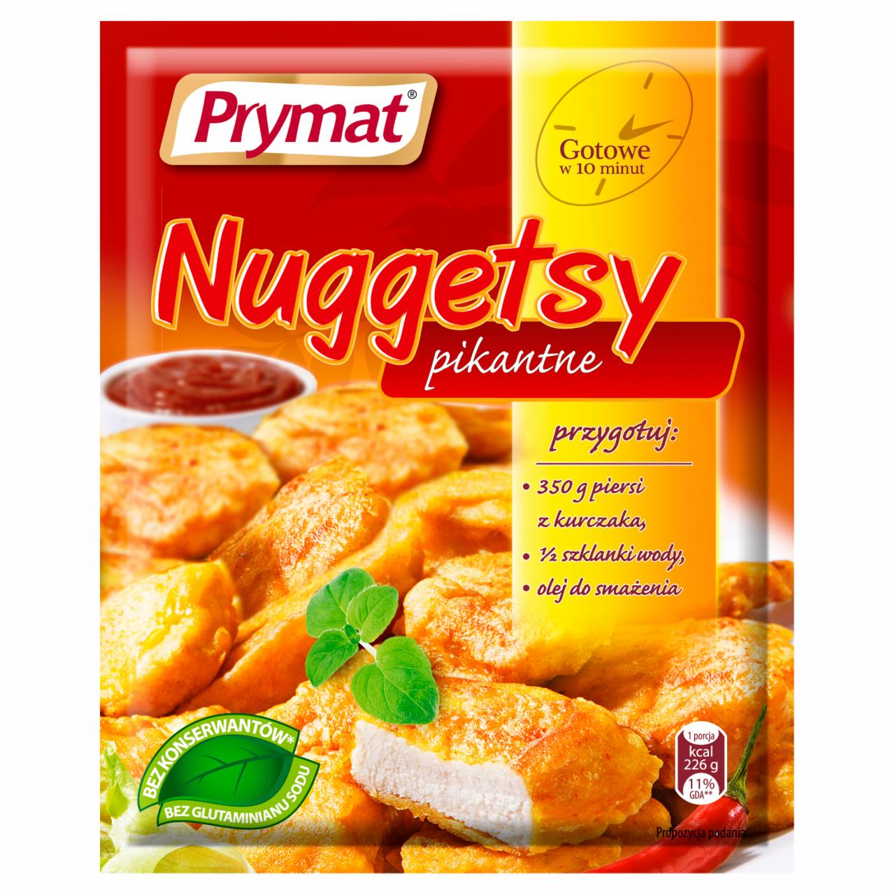 Zdjęcia - Prymat Nuggetsy pikantne Ciasto do kurczaka 90 g