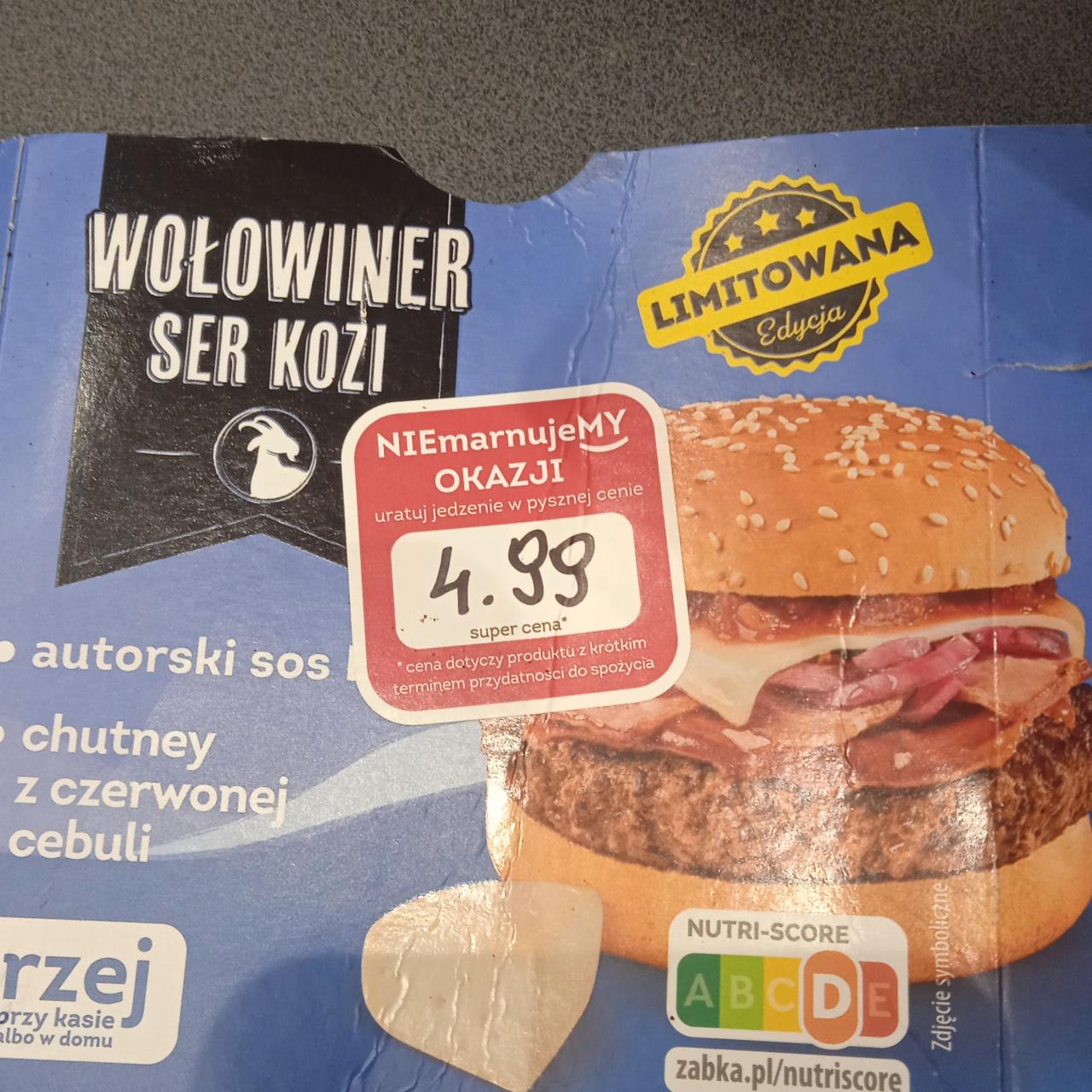 Zdjęcia - Wołowiner ser kozi Żabka