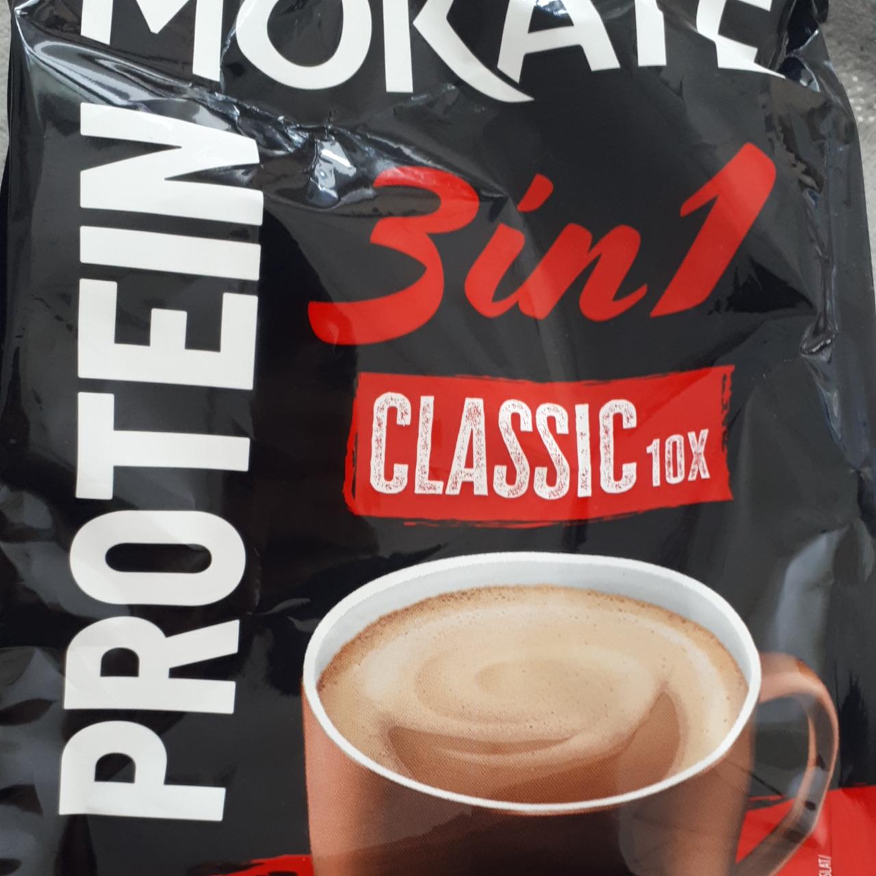 Zdjęcia - Mokate Protein 3in1 Classic Rozpuszczalny napój kawowy w proszku 170 g (10 x 17 g)