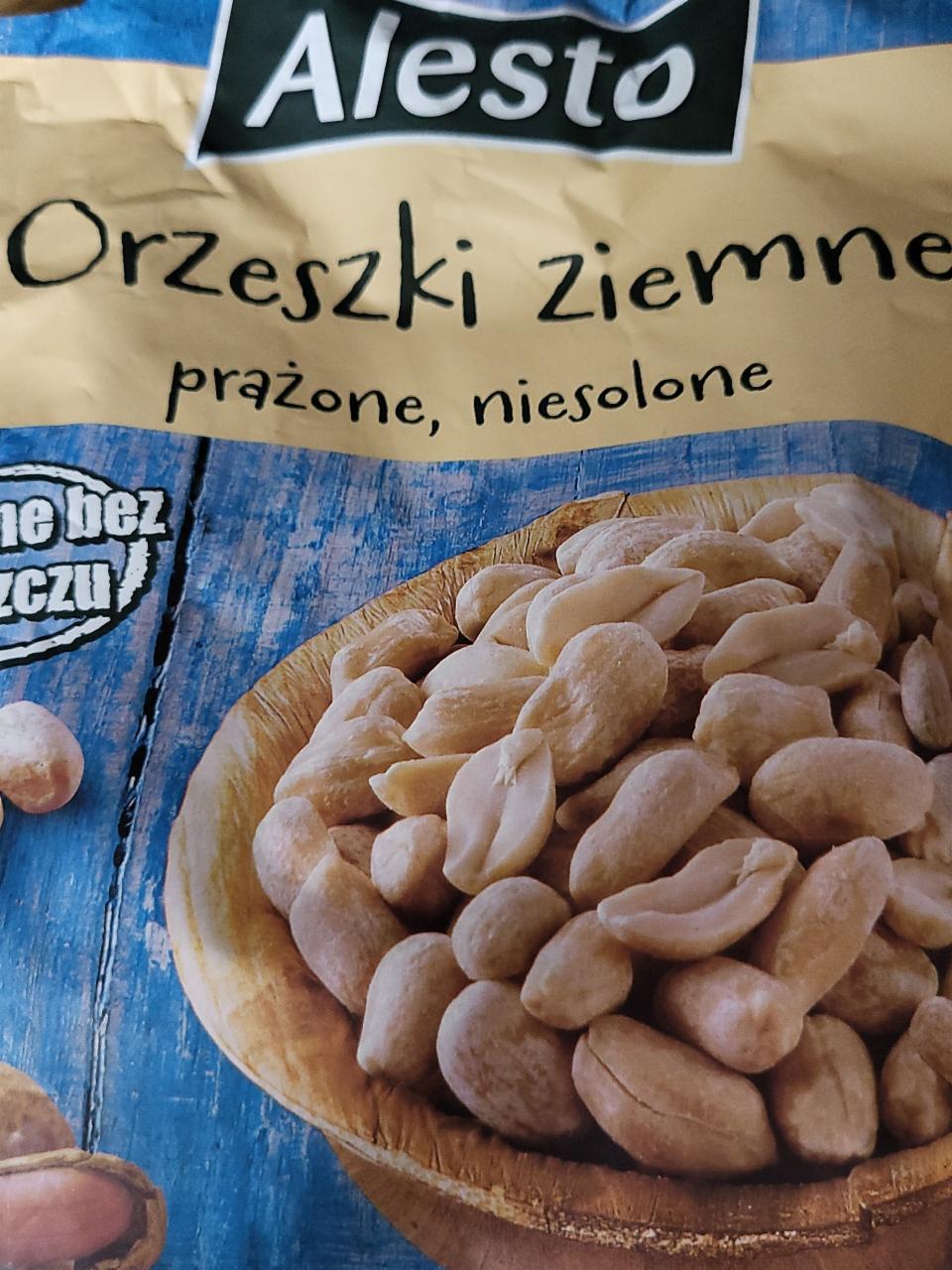 Zdjęcia - Orzeszki ziemne prażone niesolone Alesto