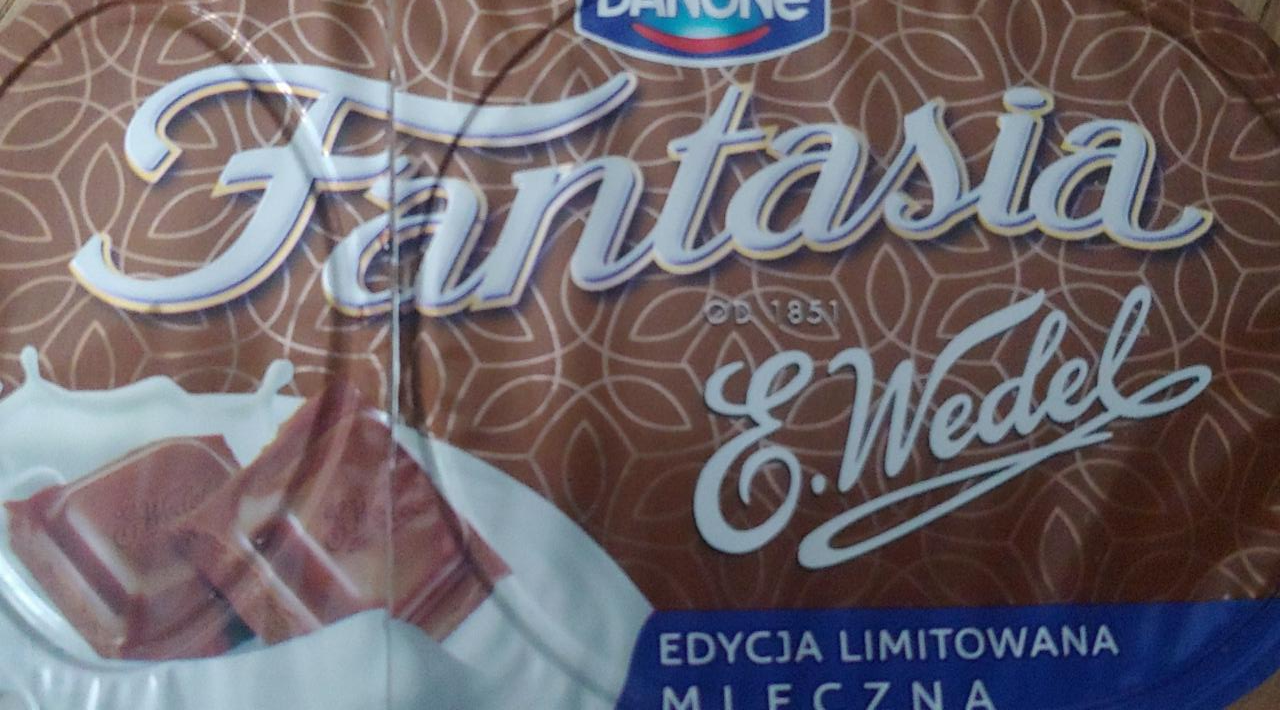 Zdjęcia - Fantazja mleczna czekolada Danone