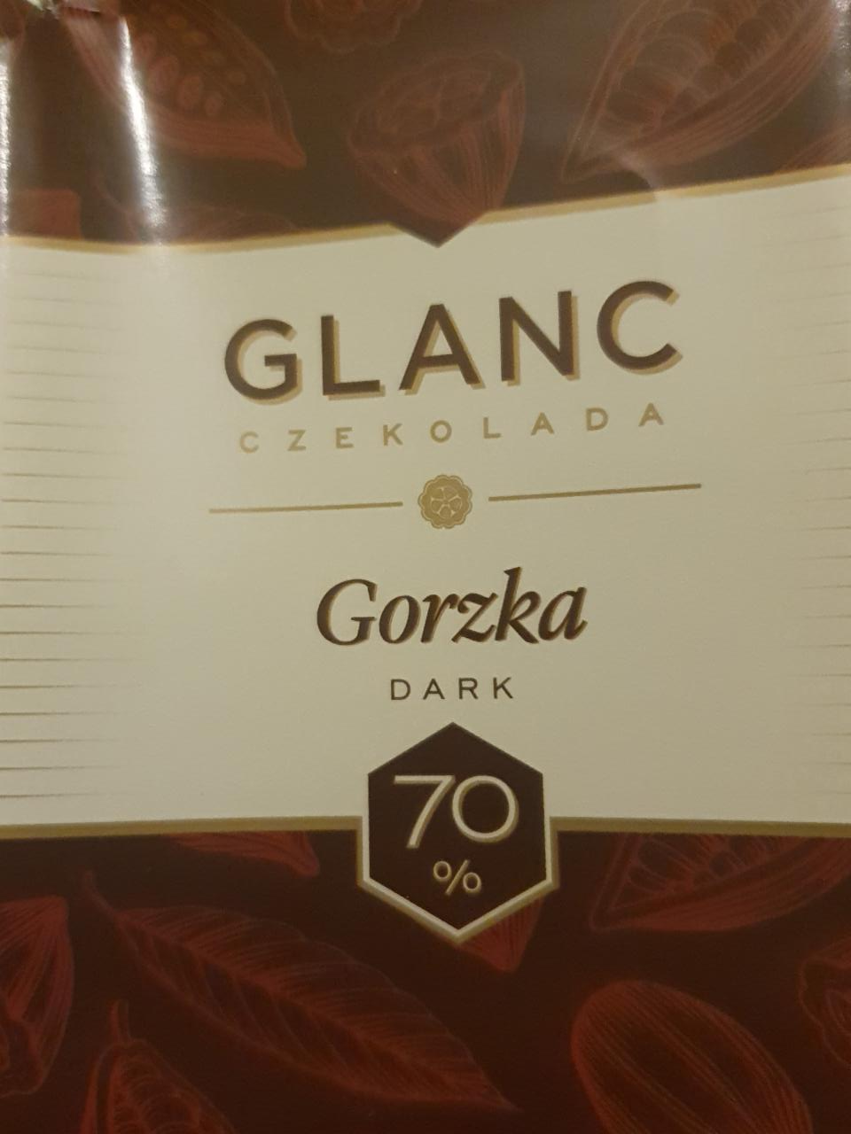 Zdjęcia - Czekolada gorzka 70% Glanc