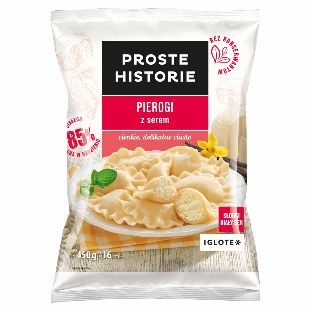 Zdjęcia - Proste Historie Pierogi z serem 450 g