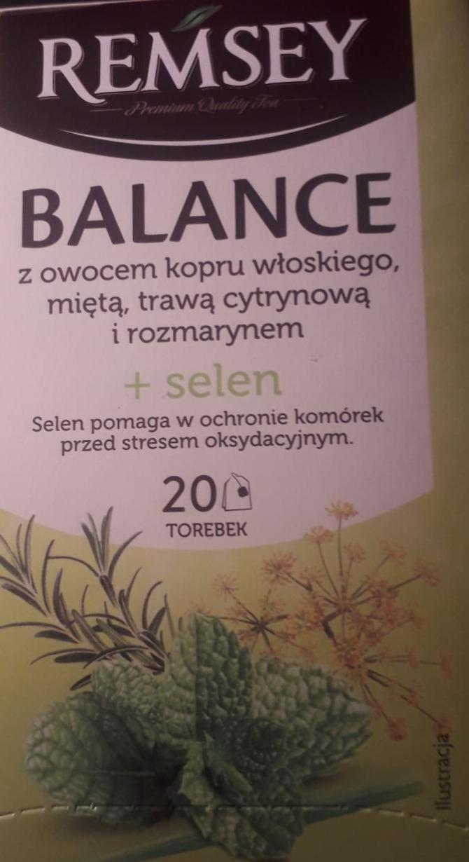 Zdjęcia - Herbatka ziołowa Remsey Balance