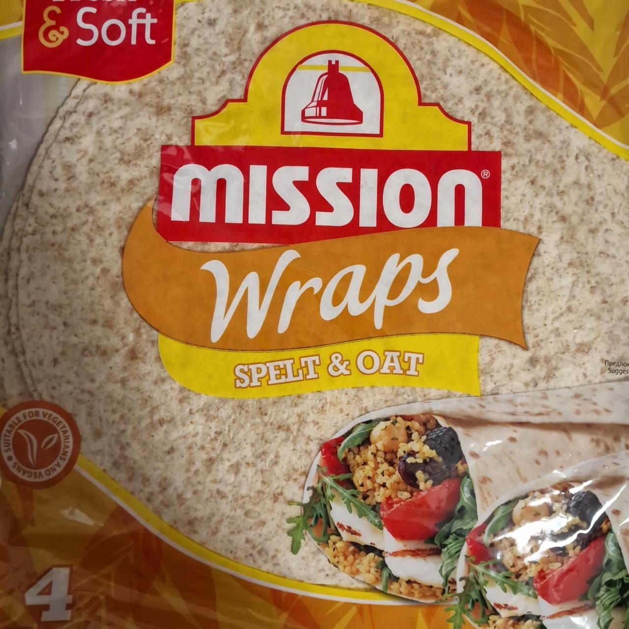 Zdjęcia - Wraps spelt & oat Mission