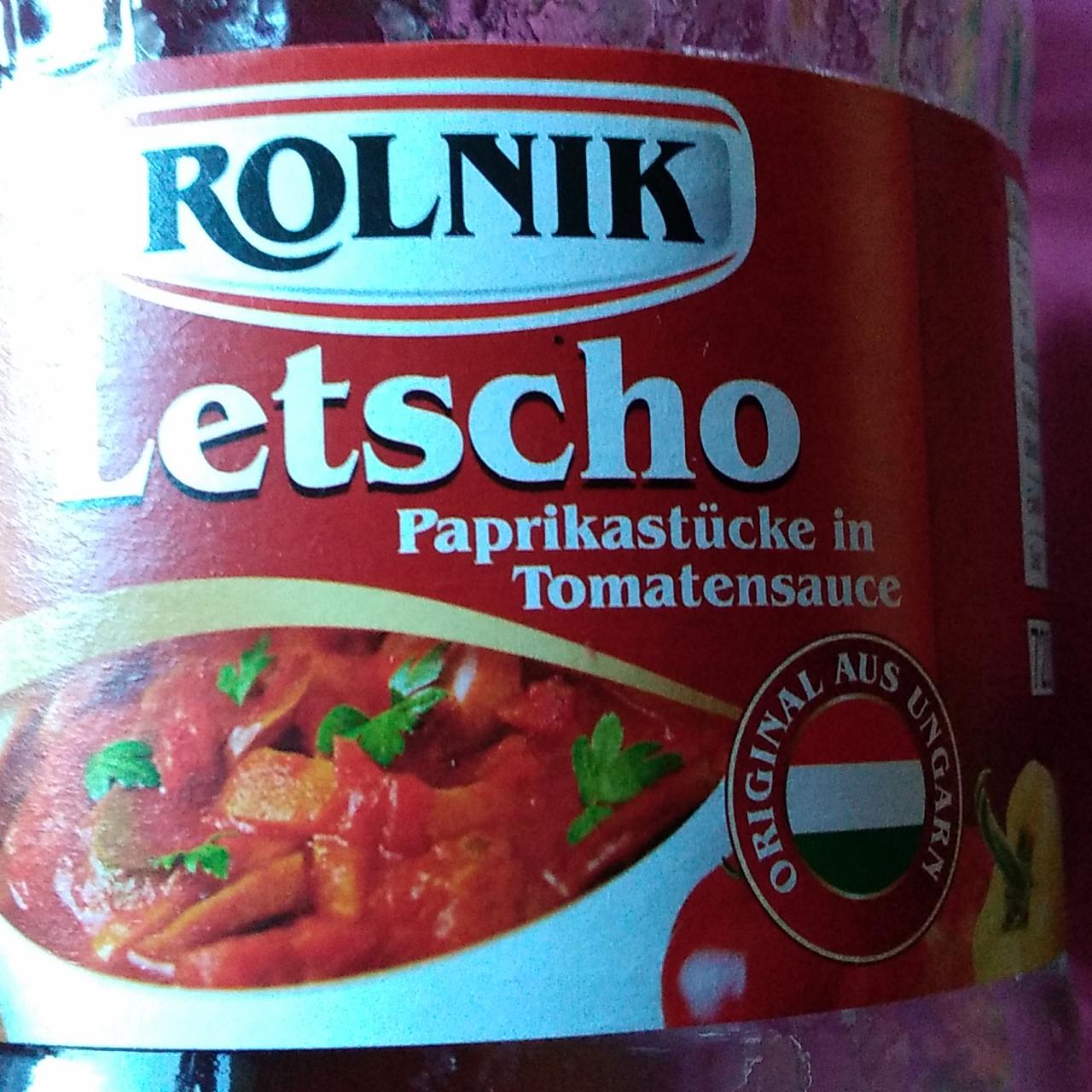 Zdjęcia - Letscho paprikastucke in tomatensauce Rolnik