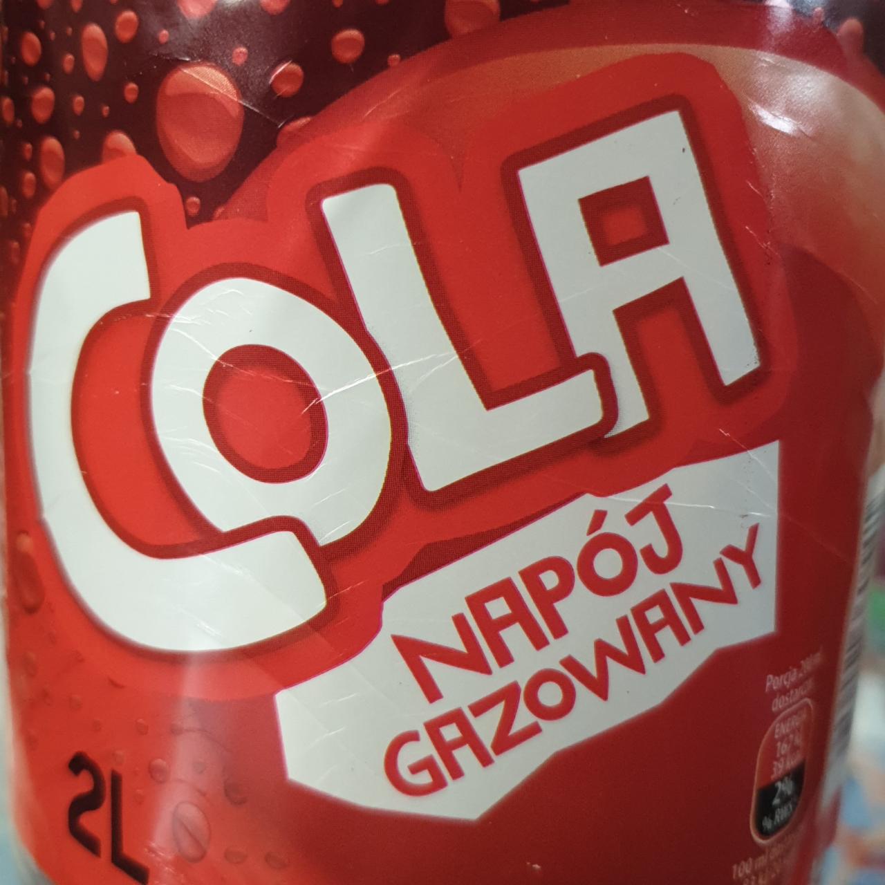 Zdjęcia - Napój gazowany cola Biedronka