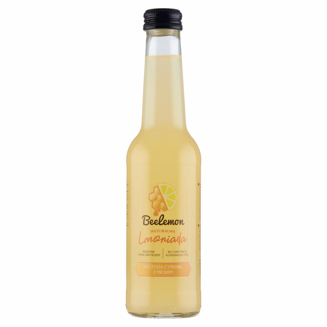 Zdjęcia - Beelemon Naturalna lemoniada soczysta cytryna z miodem 275 ml