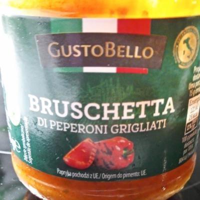 Zdjęcia - bruschetta di peperoni grilgiati Gusto Bello