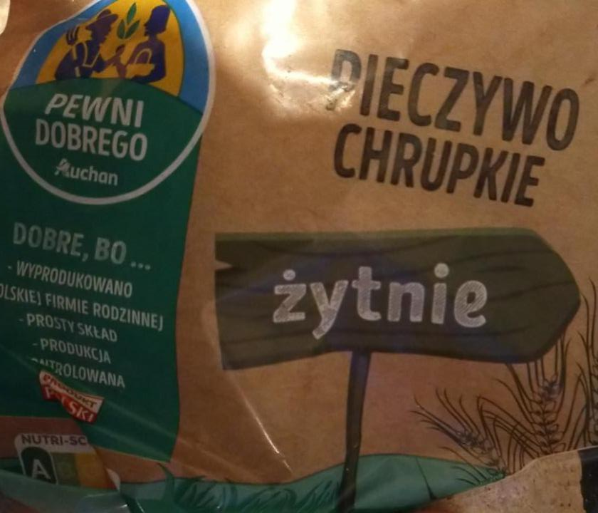 Zdjęcia - Pewni Dobrego Pieczywo chrupkie żytnie