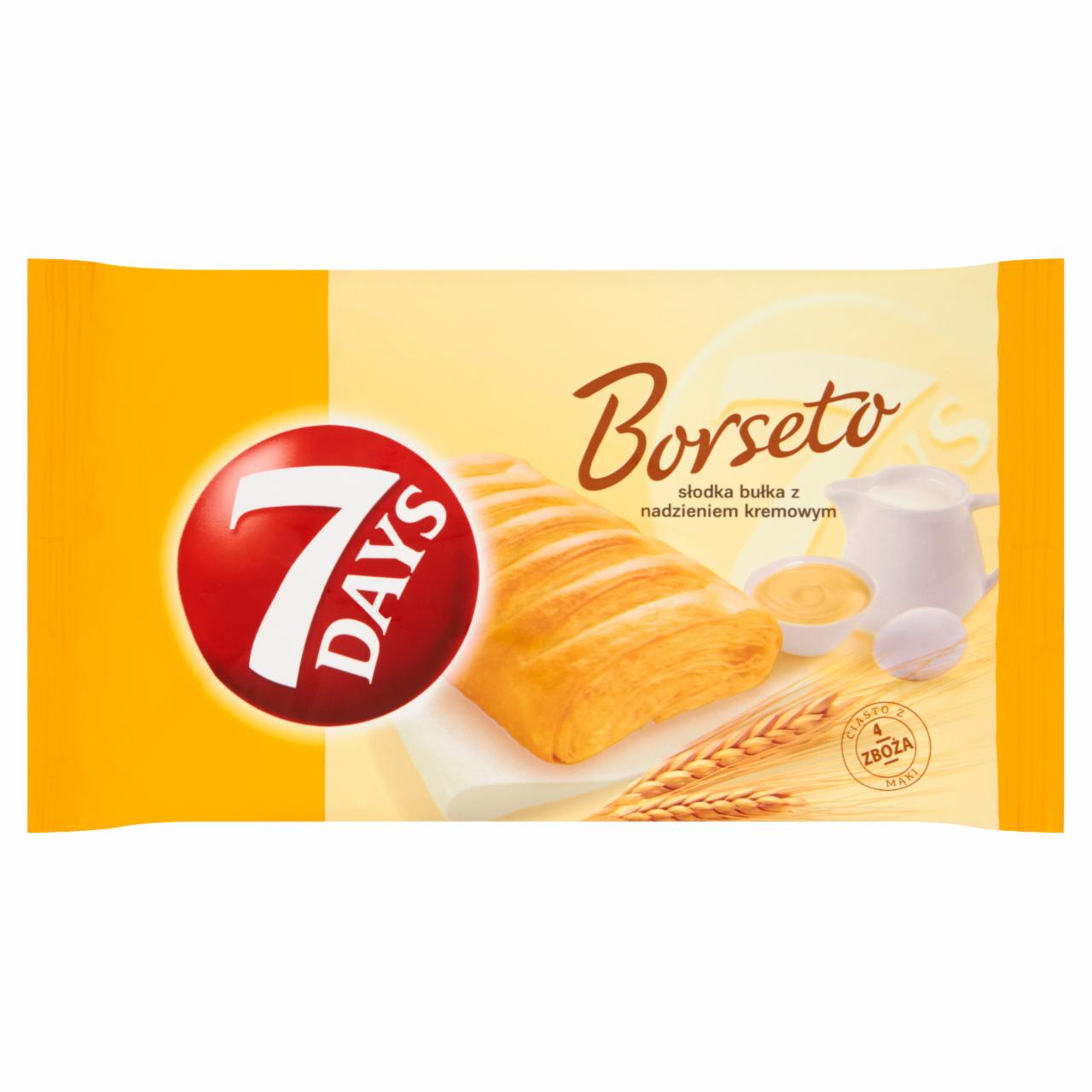 Zdjęcia - 7 Days Borseto Słodka bułka z nadzieniem kremowym 80 g