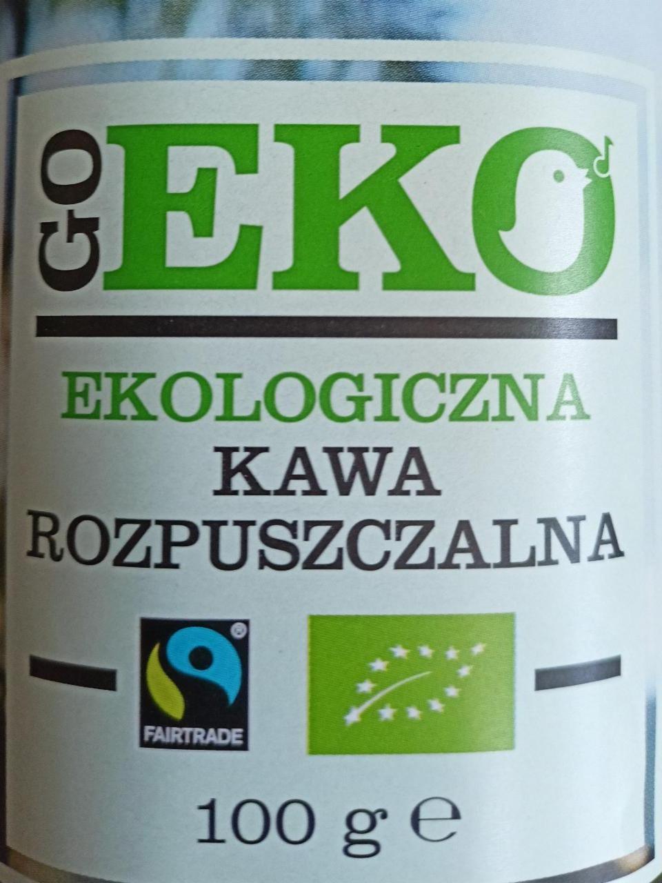 Zdjęcia - Ekologiczna kawa rozpuszczalna Go Eko