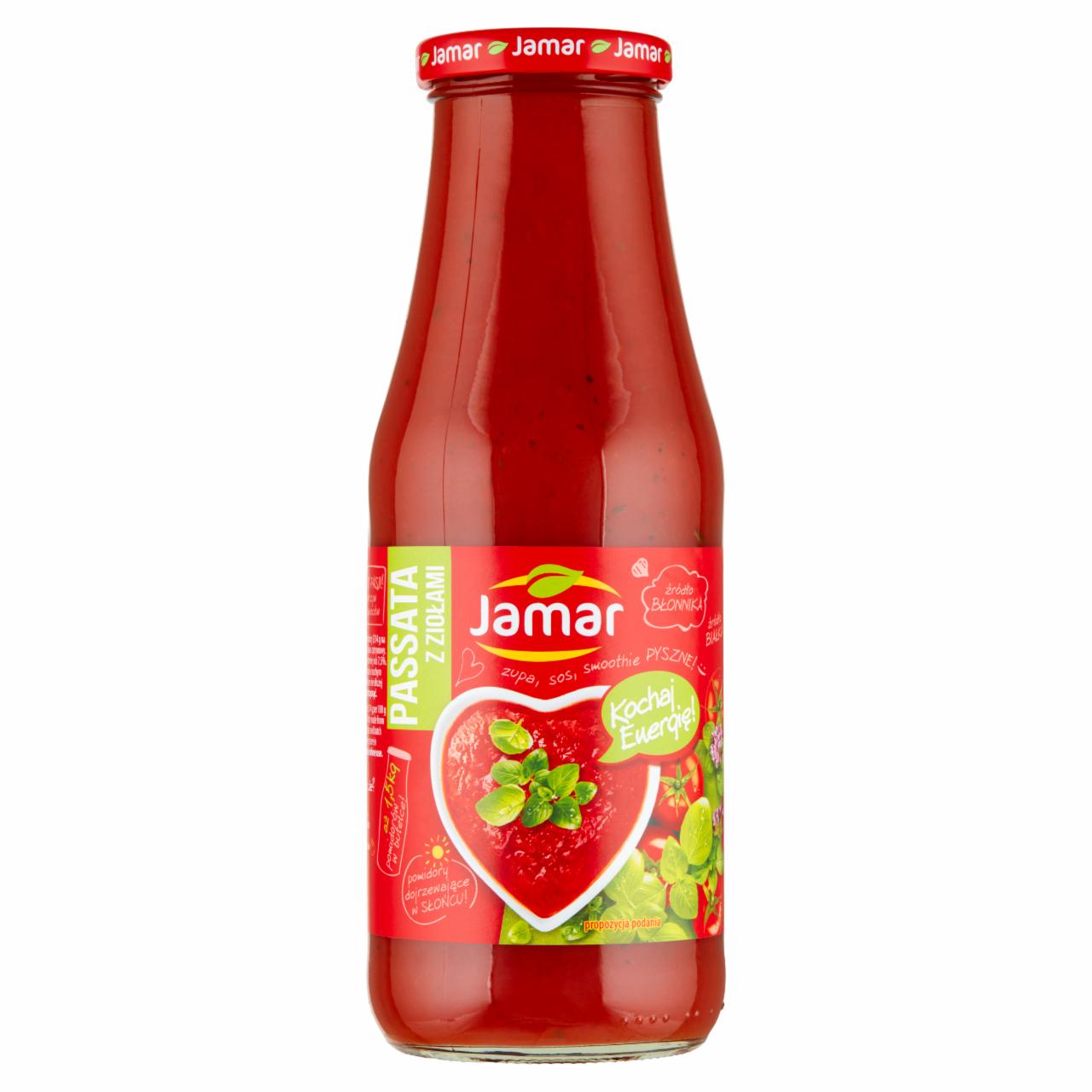 Zdjęcia - Jamar Passata z ziołami 700 g