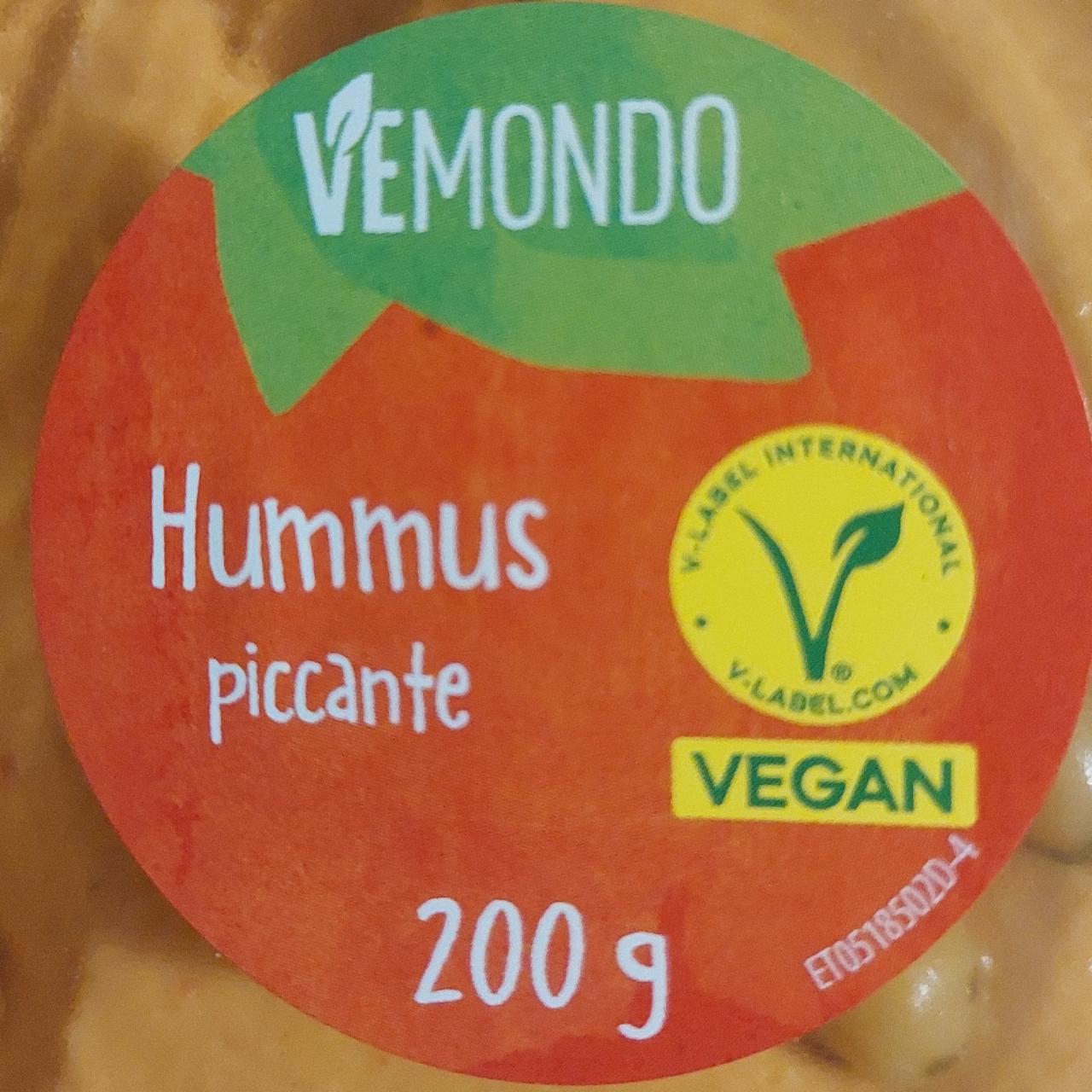 Zdjęcia - Hummus piccante Vemondo