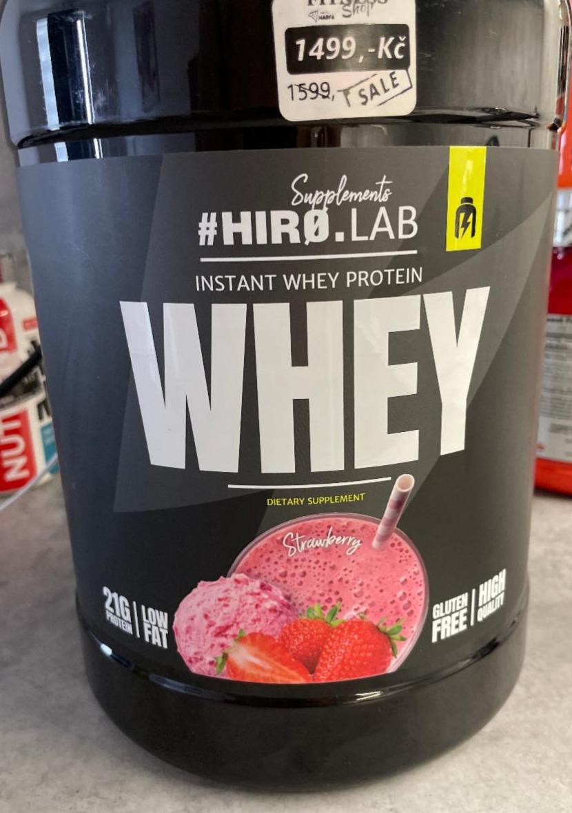 Zdjęcia - Instant Whey Protein Strawberry Hiro.Lab