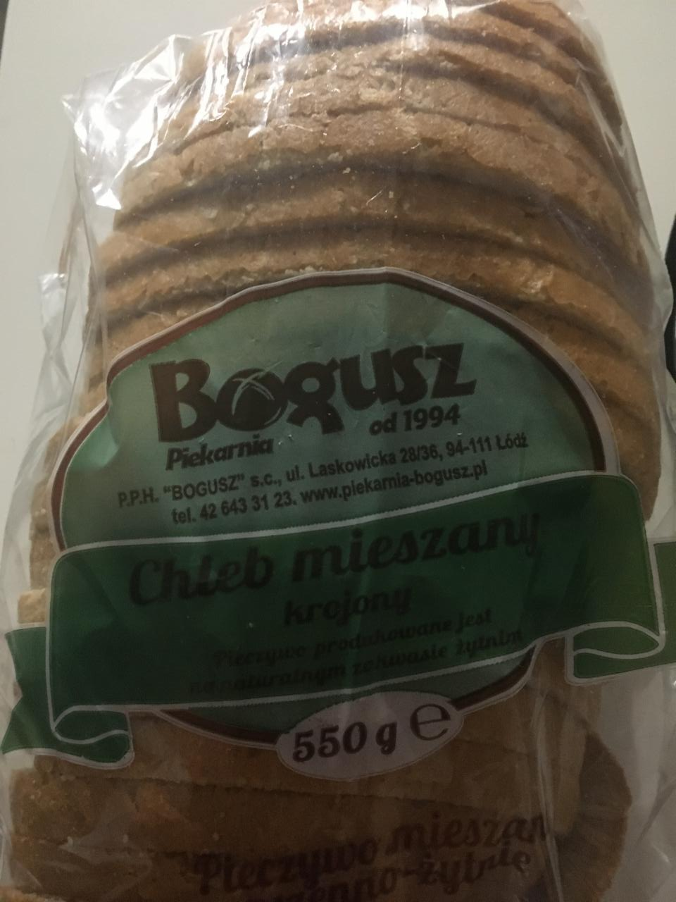 Zdjęcia - Chleb mieszany krojony Bogusz