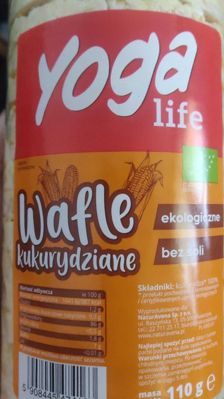 Zdjęcia - wafle kukurydziane Yoga life