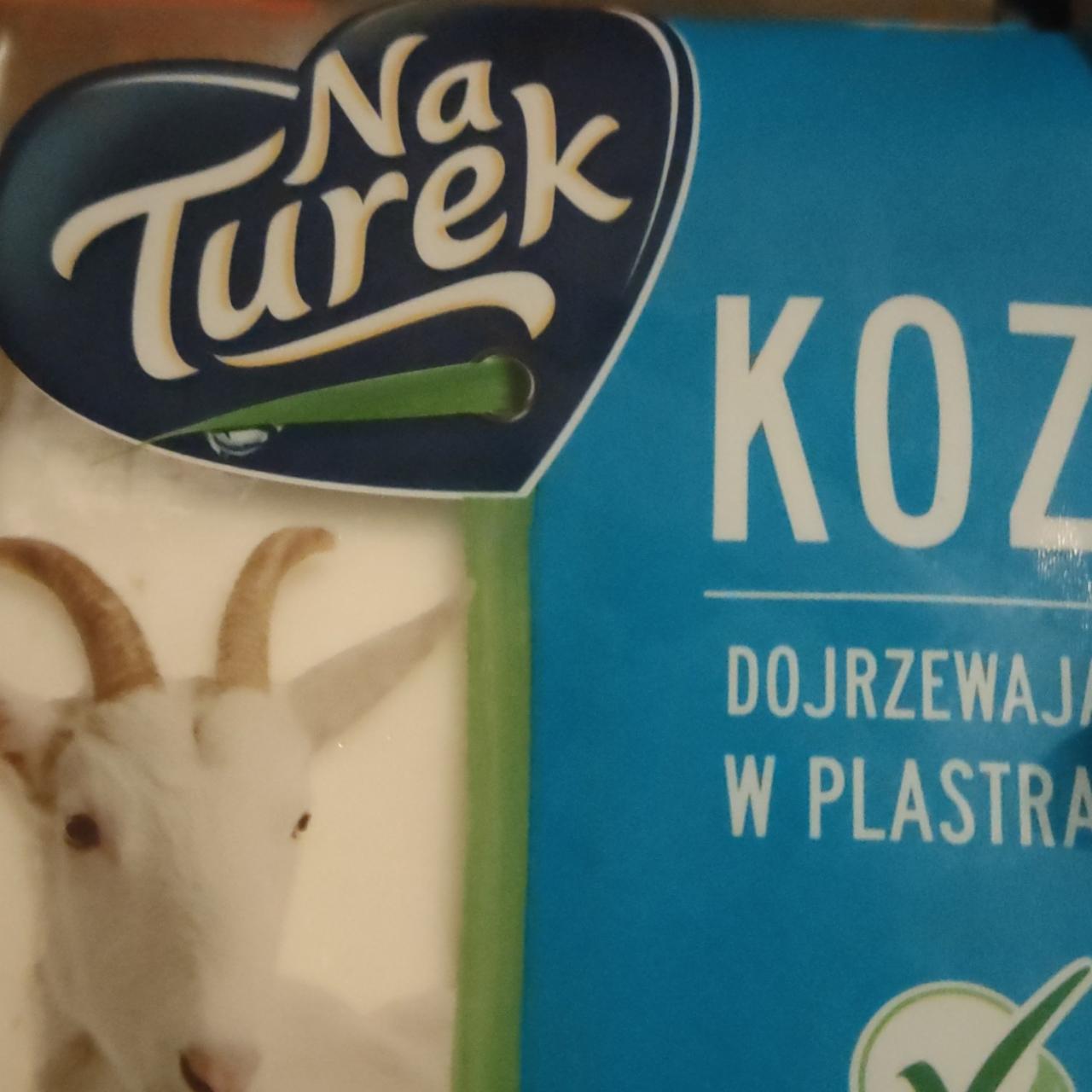 Zdjęcia - NaTurek Ser kozi dojrzewający w plastrach 100 g