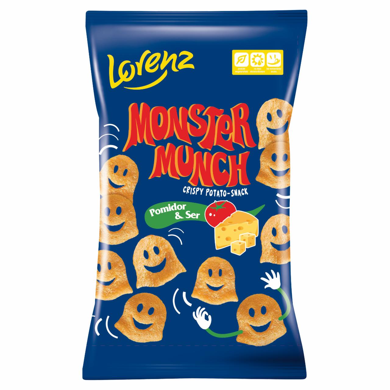 Zdjęcia - Monster Munch Chrupki ziemniaczane pomidor & ser 100 g