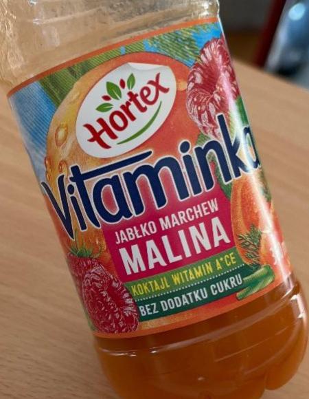 Zdjęcia - Hortex Vitaminka Sok jabłko marchew malina 1 l