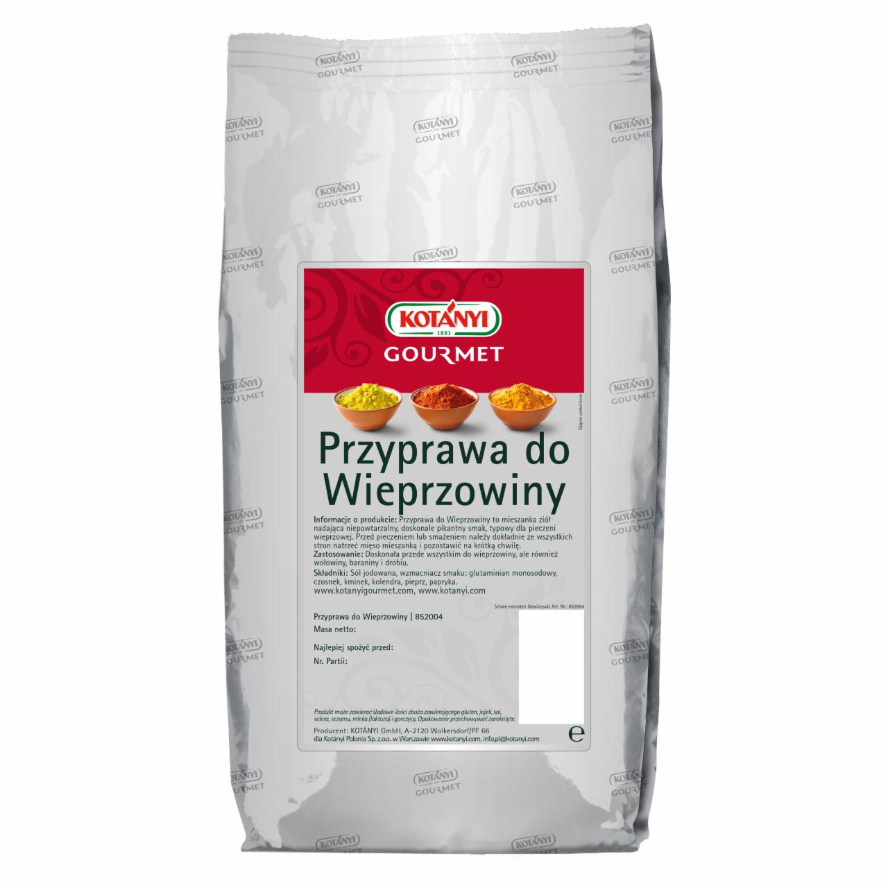 Zdjęcia - Kotányi Gourmet Przyprawa do wieprzowiny 1000 g