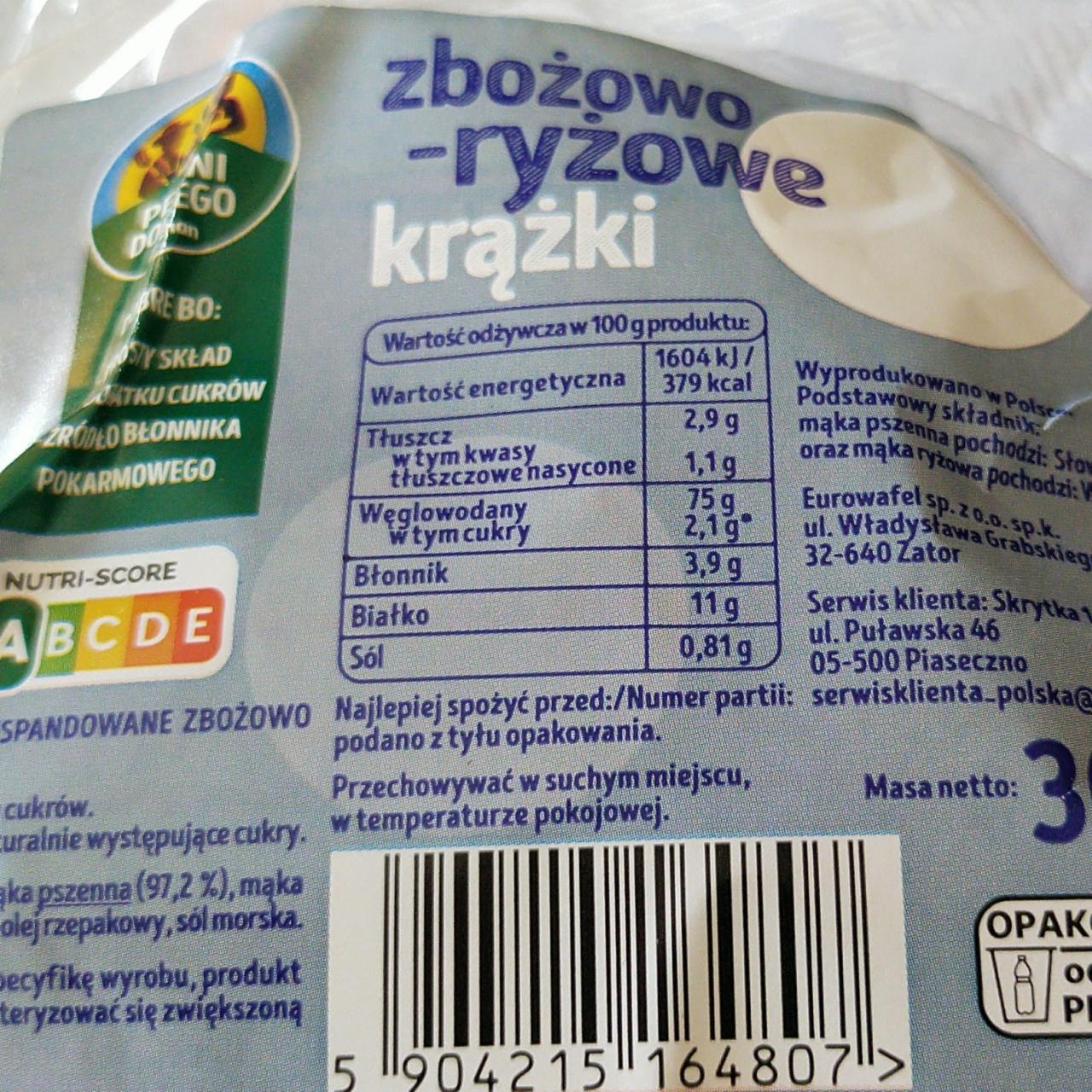 Zdjęcia - Krążki zbożowo ryżowe Auchan