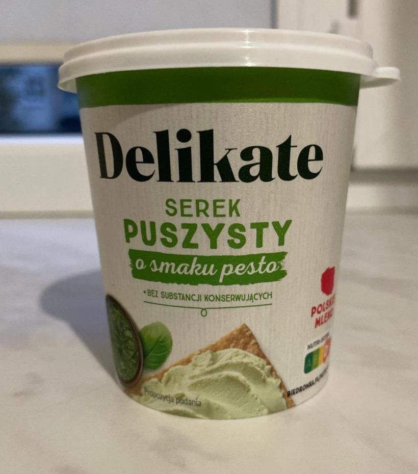 Zdjęcia - Serek puszysty o smaku pesto Delikate