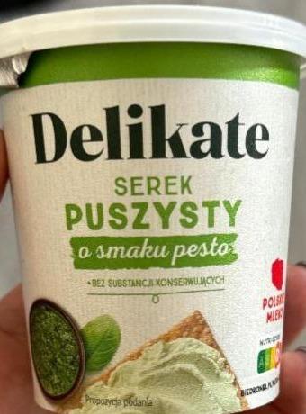 Zdjęcia - Serek puszysty o smaku pesto Delikate