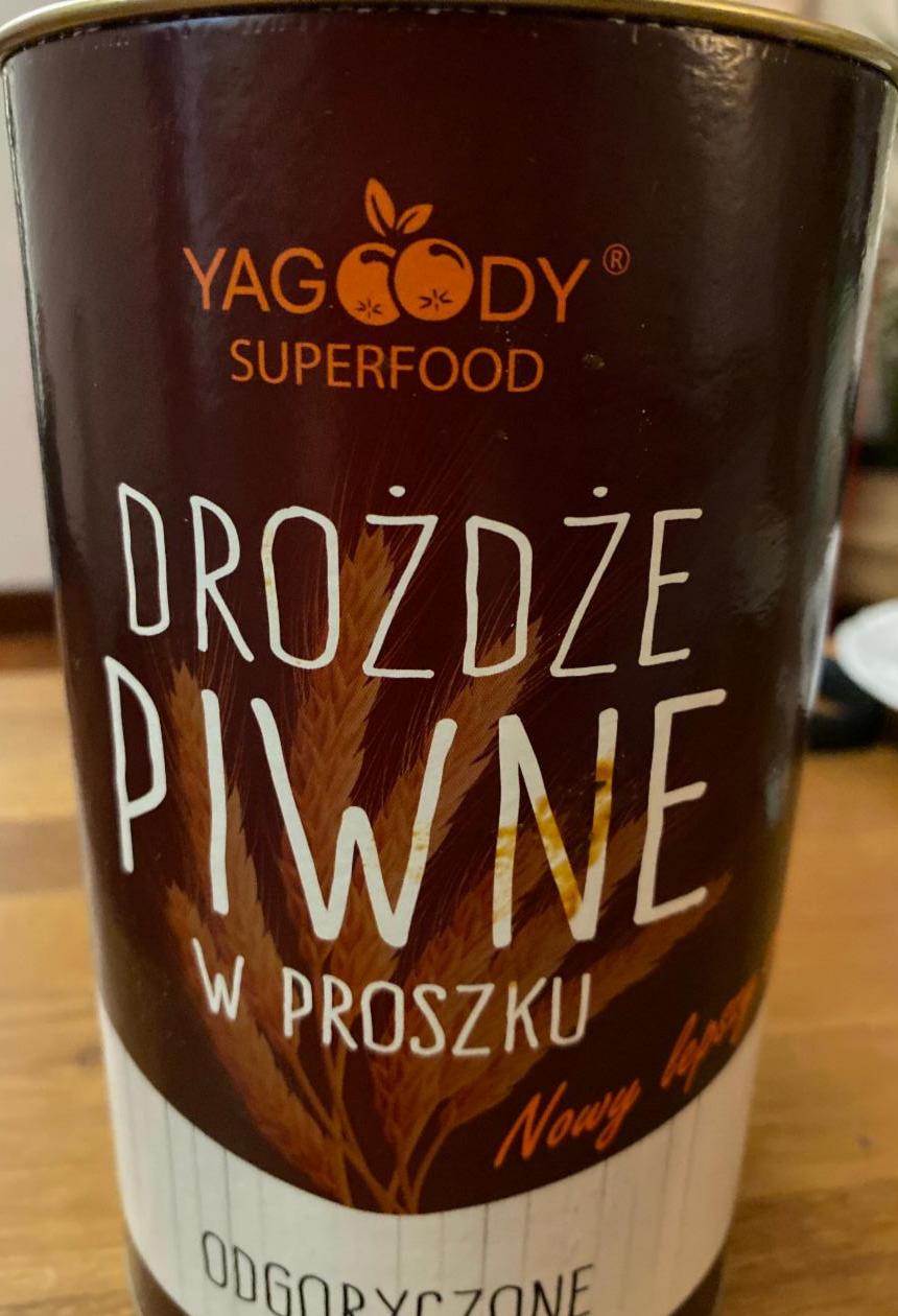 Zdjęcia - Drożdże piwne Yagody superfood