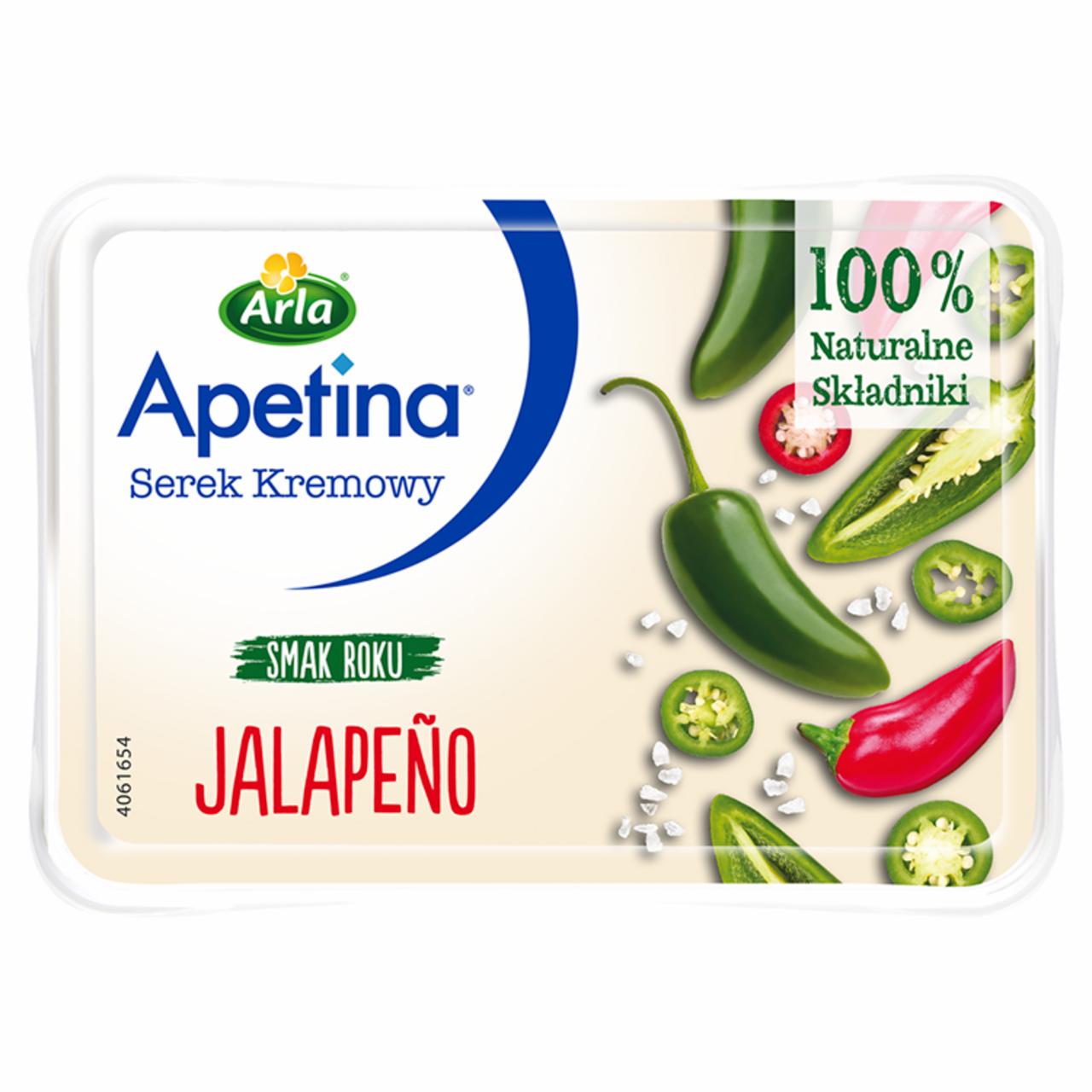 Zdjęcia - Arla Apetina Smak Roku Serek kremowy z jalapeño 125 g