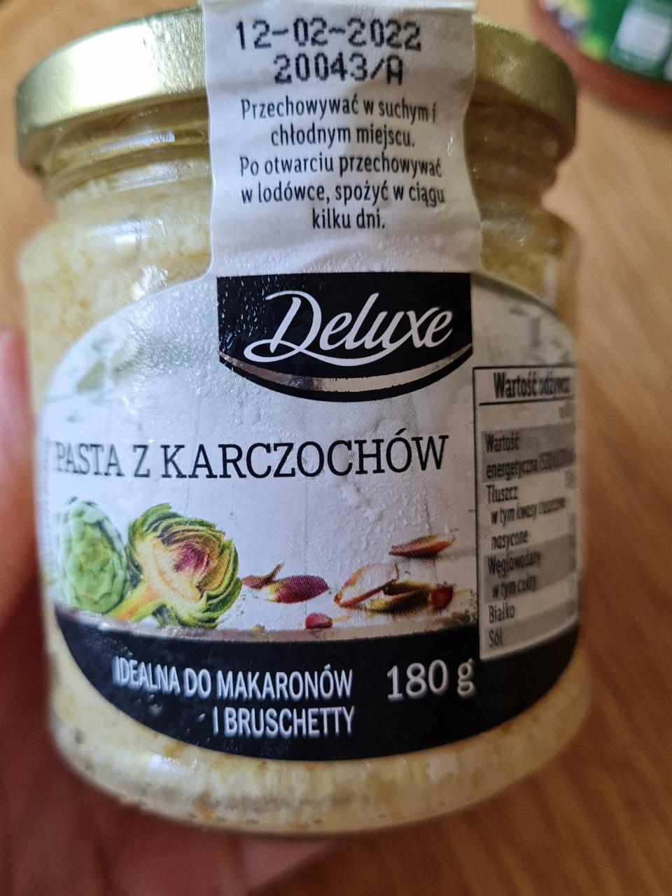 Zdjęcia - Pasta z karczochów Deluxe