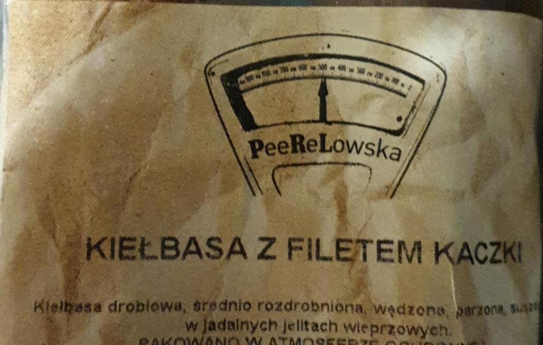 Zdjęcia - Kiełbasa z filetem kaczki PeeReLowska