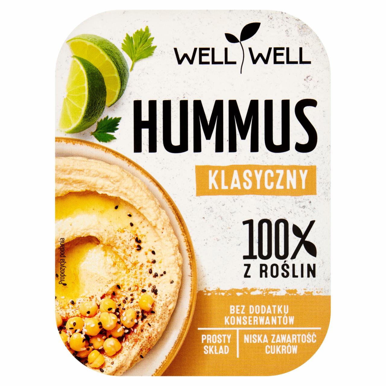 Zdjęcia - Well Well Hummus klasyczny 125 g