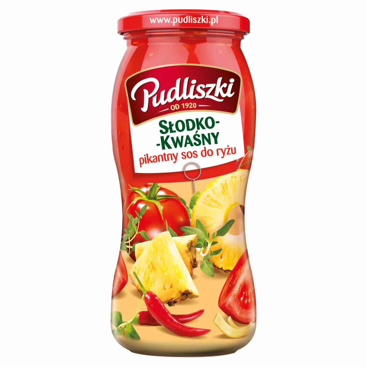 Zdjęcia - Pudliszki Sos do ryżu słodko-kwaśny pikantny 500 g